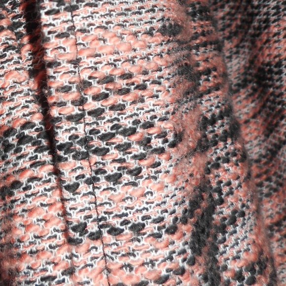 BOGO FREE, NWOT Bagatelle Knit pink & black slub blazer, size Small - Picture 5 of 8